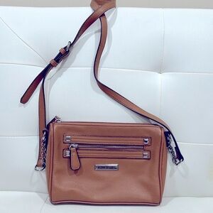 Kenneth Cole Light Brown Crossbody Bag